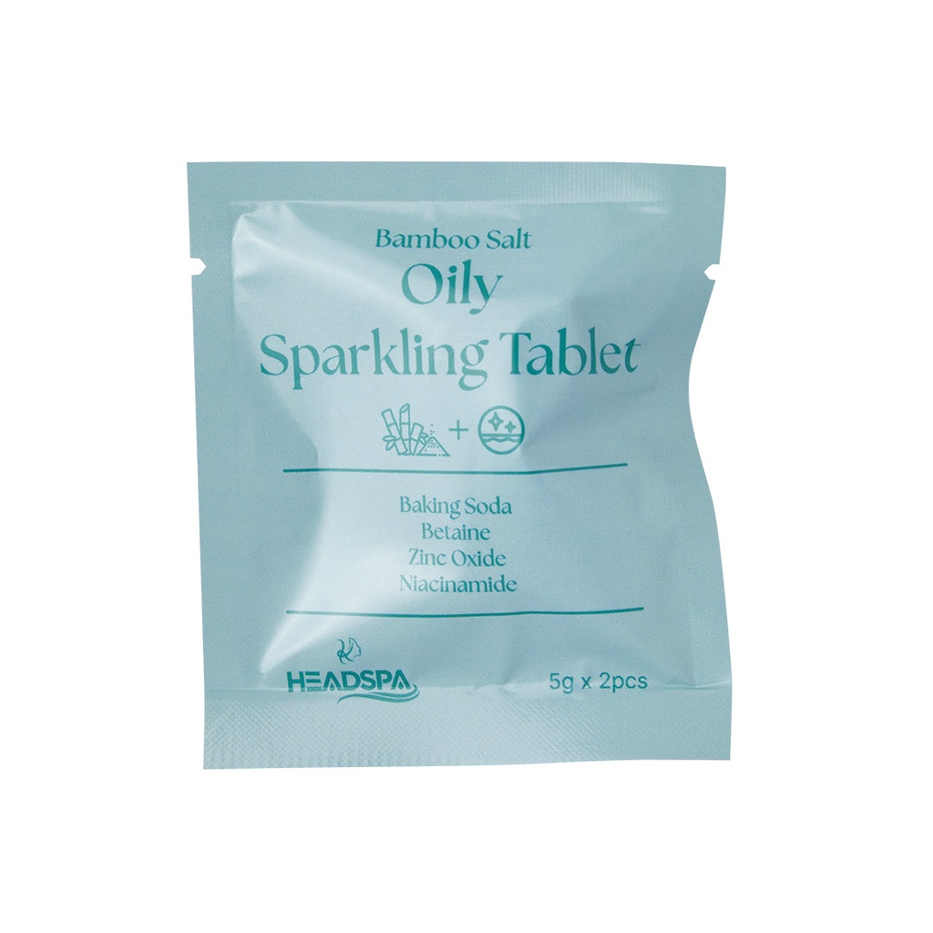 [BS-OTABLET] Tabletă Sparkling Bamboo Salt - scalp gras