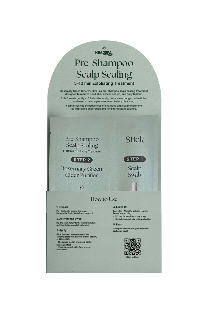 [ScalpScailing20] Exfoliere de scalp înainte de șampon - cutie 20 buc.